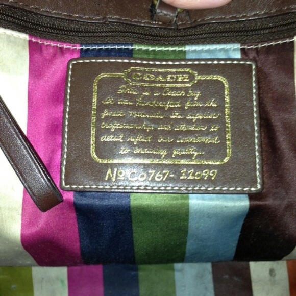 🛑SOLD🛑AUTHENTIC COACH TOTE - Picture 3 of 6